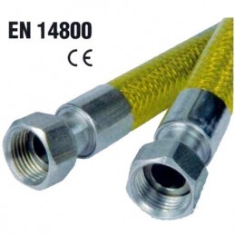 Tubo flessibile gas per contatore 3/4-1 1/4 F-F 200/400 mm