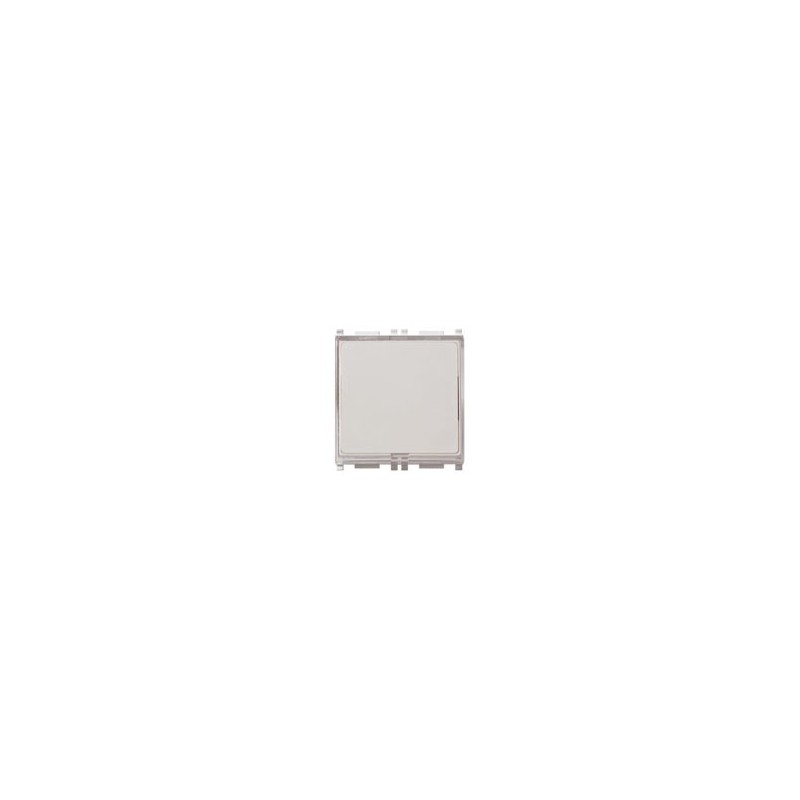 Vimar PLANA pulsante con targhetta bianco 1P NO 10A 250V 14050